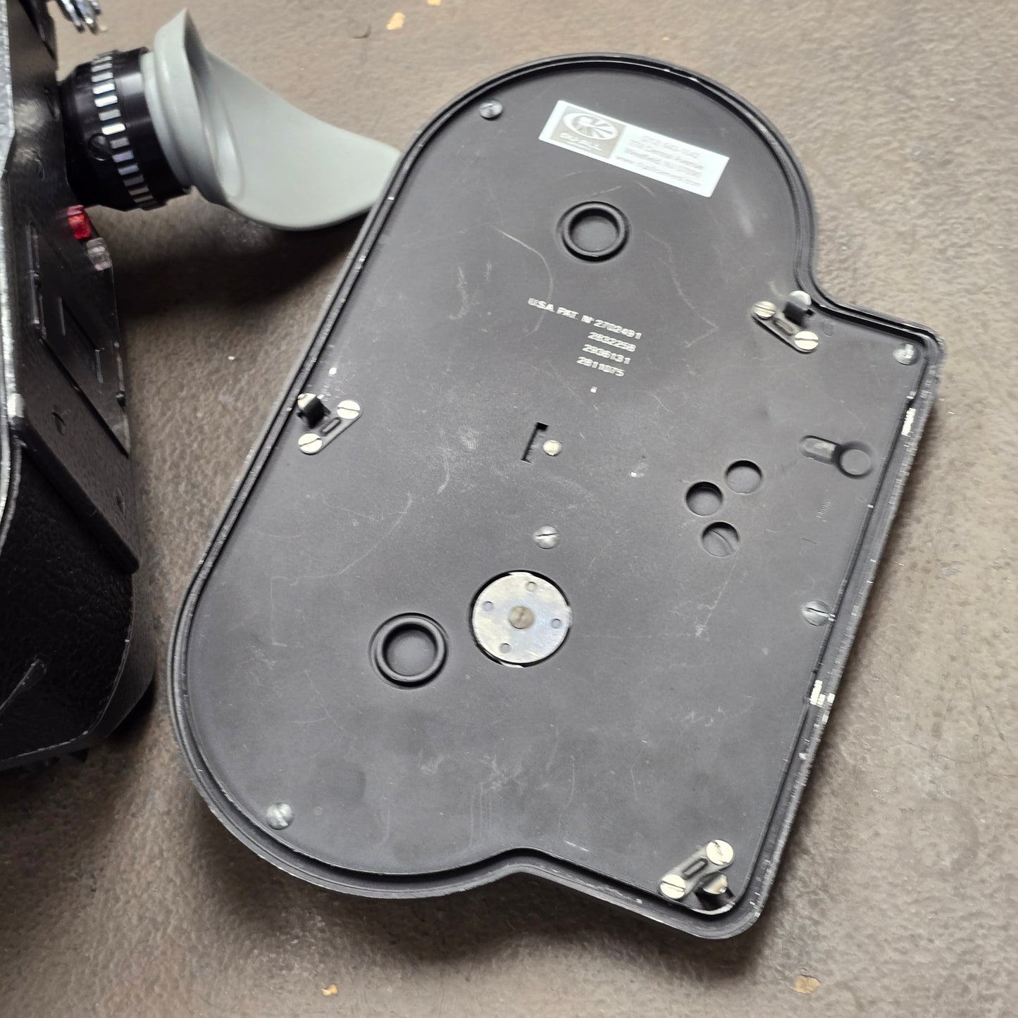 Bolex EL Super 16mm Camera Package with Tested Super 8 Custom Cage & Grip Batteries S# 310894