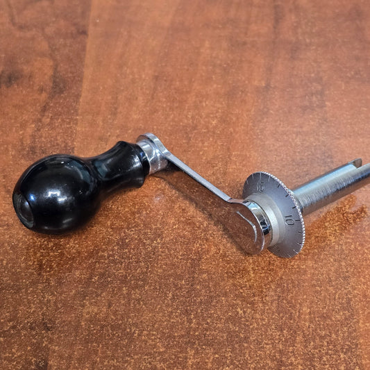 Bell & Howell Filmo Rewind Crank ( Black Knob )