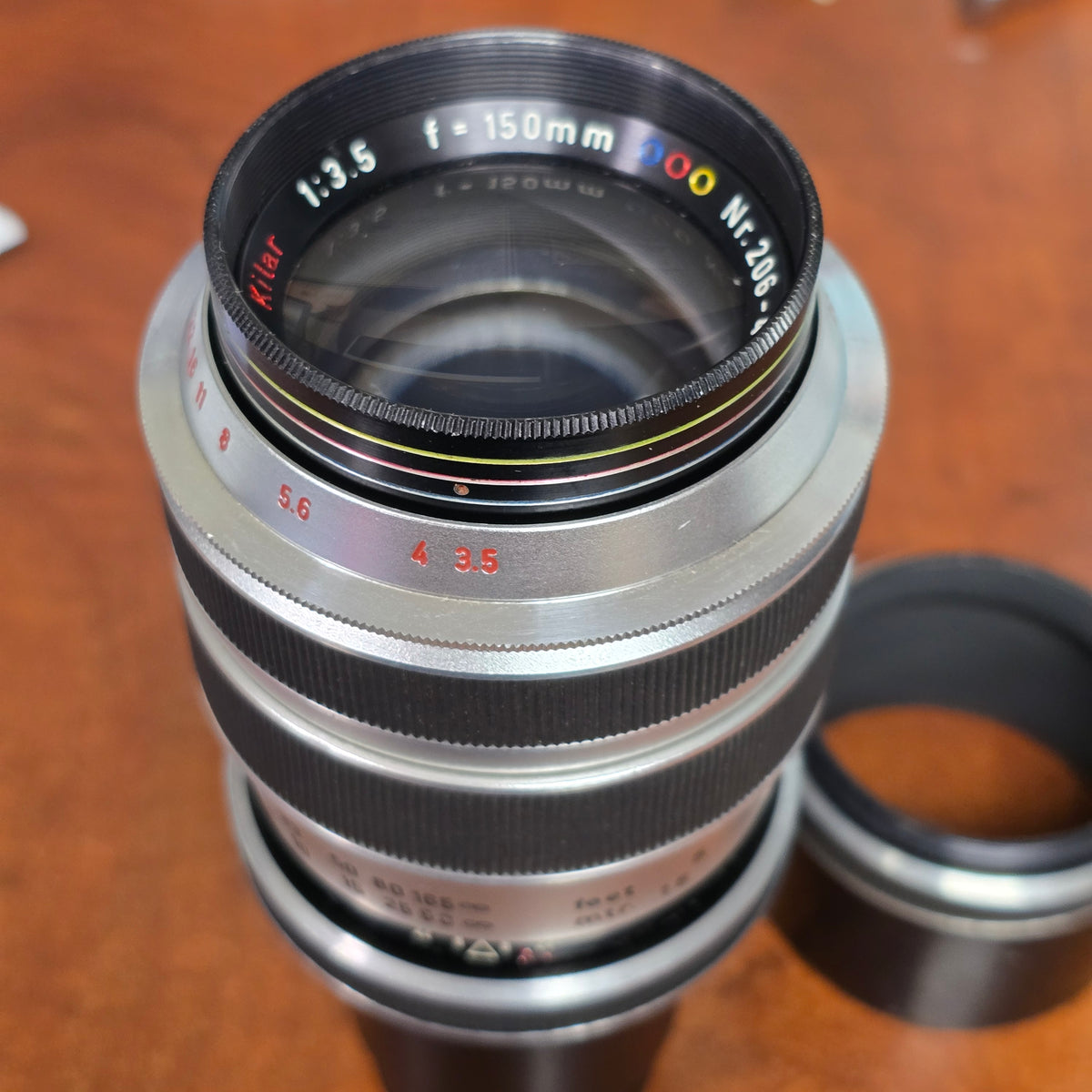 Heinz Kilfitt Munchen - Kilar  150mm f3.5 Arri Standard Mount Macro Lens S# 206-4867