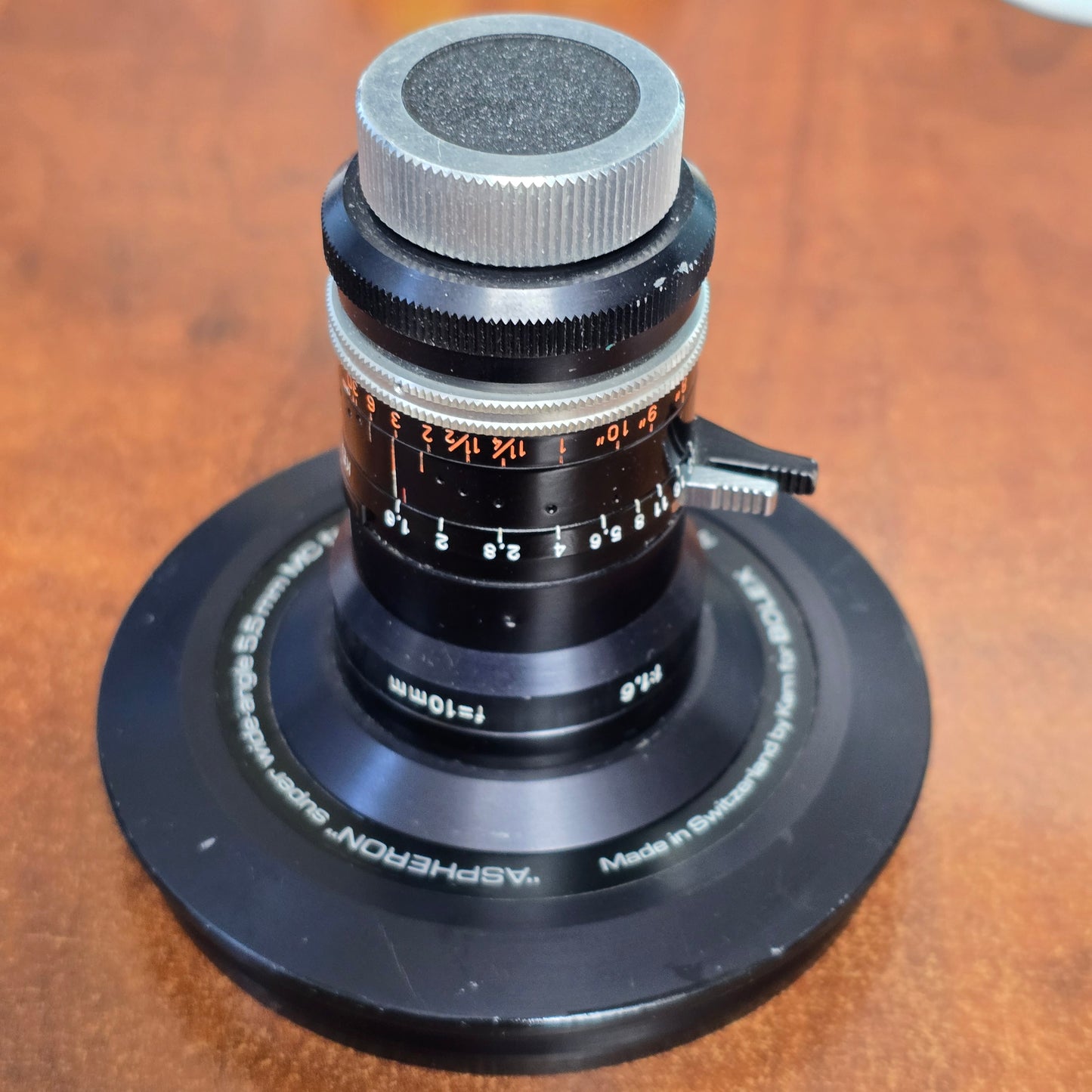 Bolex Aspheron Super Wide Angle 5.5mm MC for New Style Switar 10mm Preset Lens S# 12406