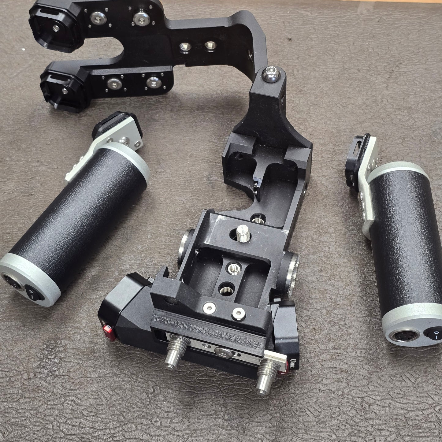 Bolex EL Super 16mm Camera Package with Tested Super 8 Custom Cage & Grip Batteries S# 310894