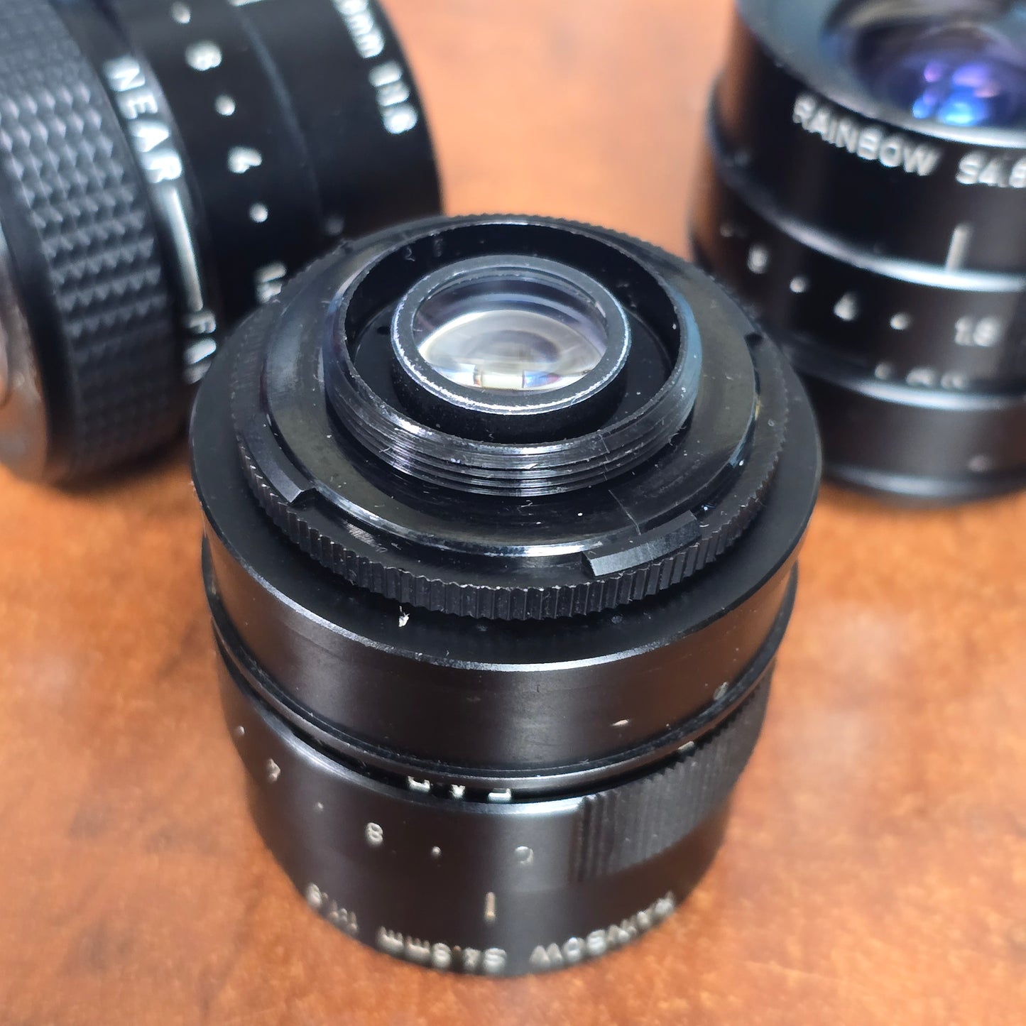 Rainbow S4.8mm 1:1.8 1/2" C-Mount CCTV Lens ( Lot of 3 )