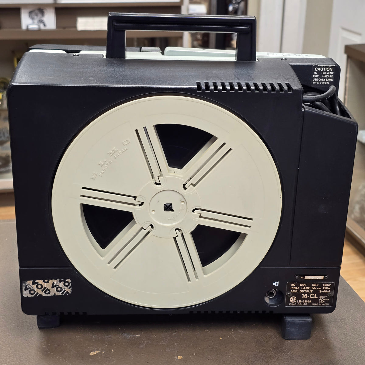 Elmo 16-CL Optical Channel Load 16mm Sound Projector S# 136405