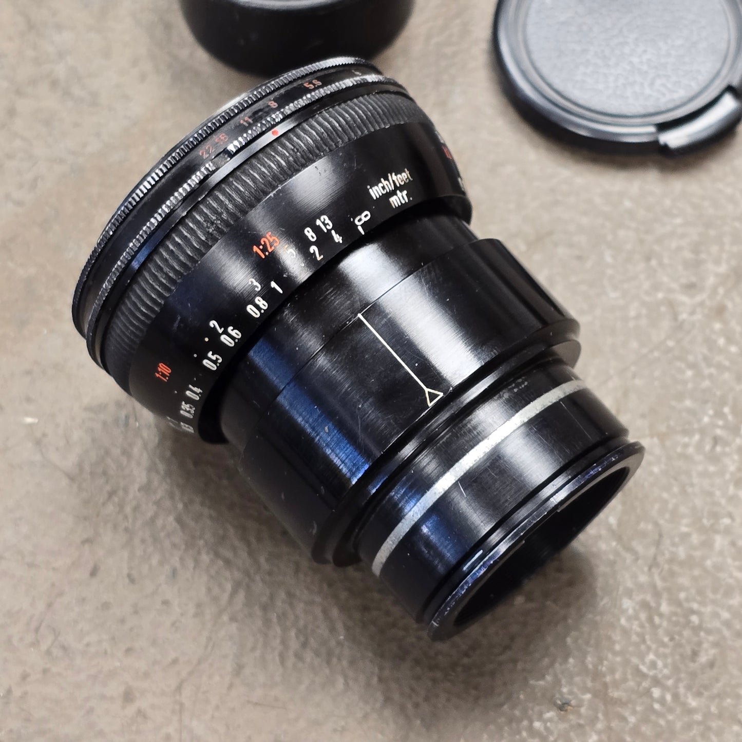 Heinz Kilfitt Munchen Makro-Kilar A  40mm f2.8 (1:2.8/4CM) Arri Standard Mount Lens S# Nr.254-0588