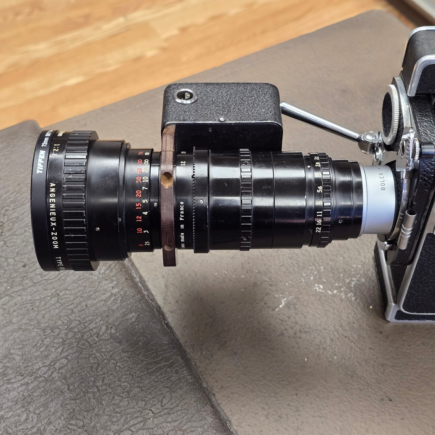 Motorized Zoom Control for Angenieux 12-120mm & Angenieux 15-150mm  Zoom lenses