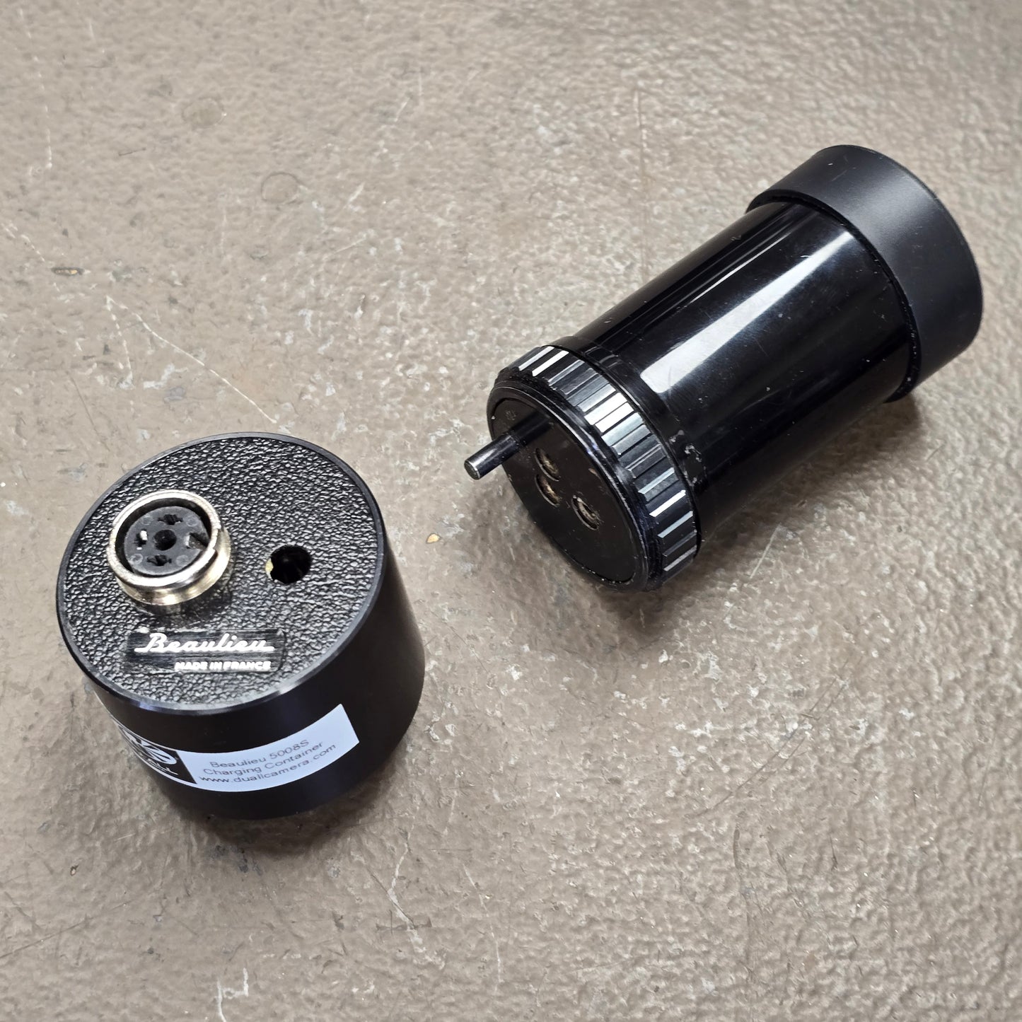 Beaulieu 5008.S Super 8mm Camera S# 445183 with Angenieux 6-80mm T1.2 Zoom lens S# 1402332