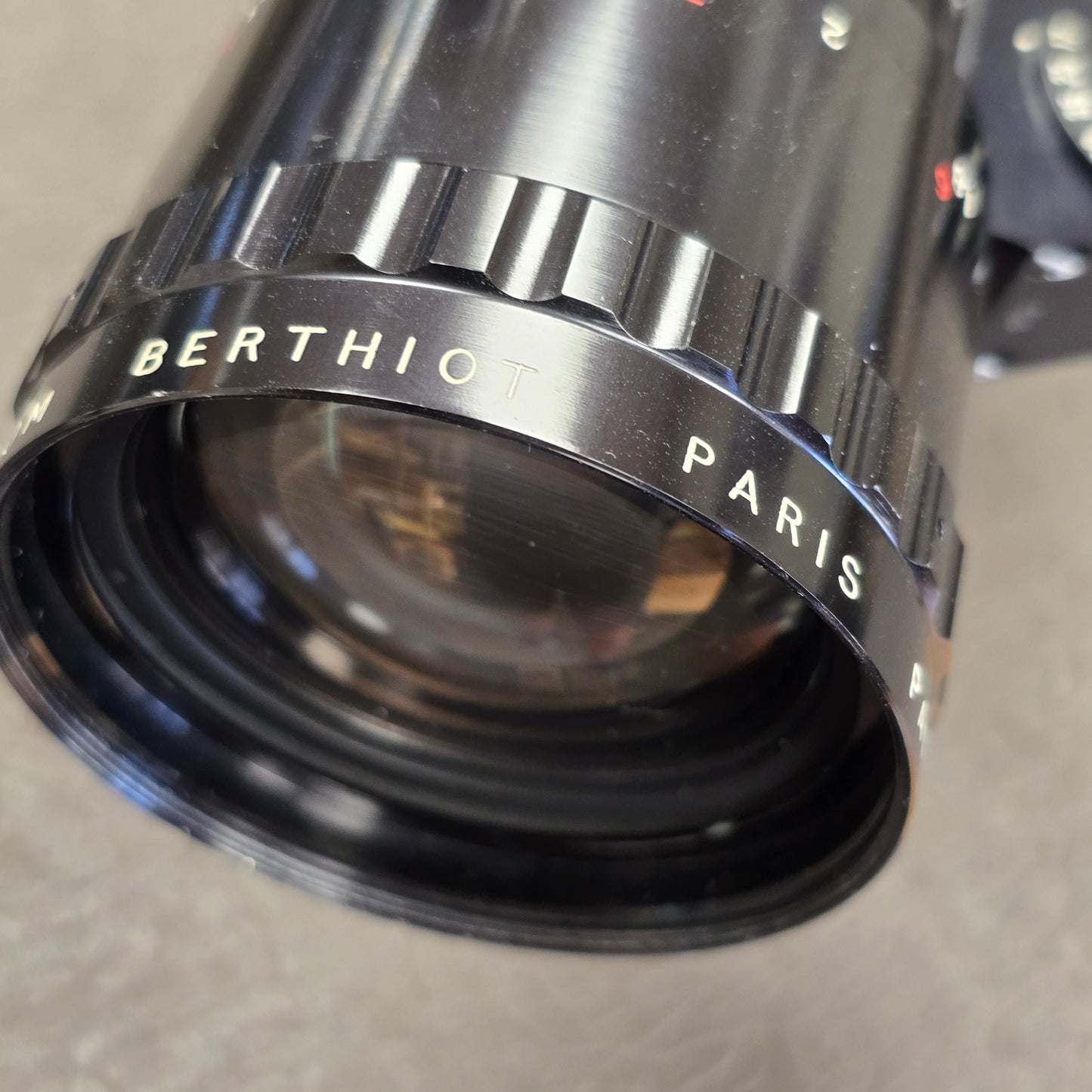 Bolex H16 M Non Reflex 16mm Camera body S# 249395 with Som Berthiot 17-85mm Dogleg Zoom Lens S# T72111 & Case