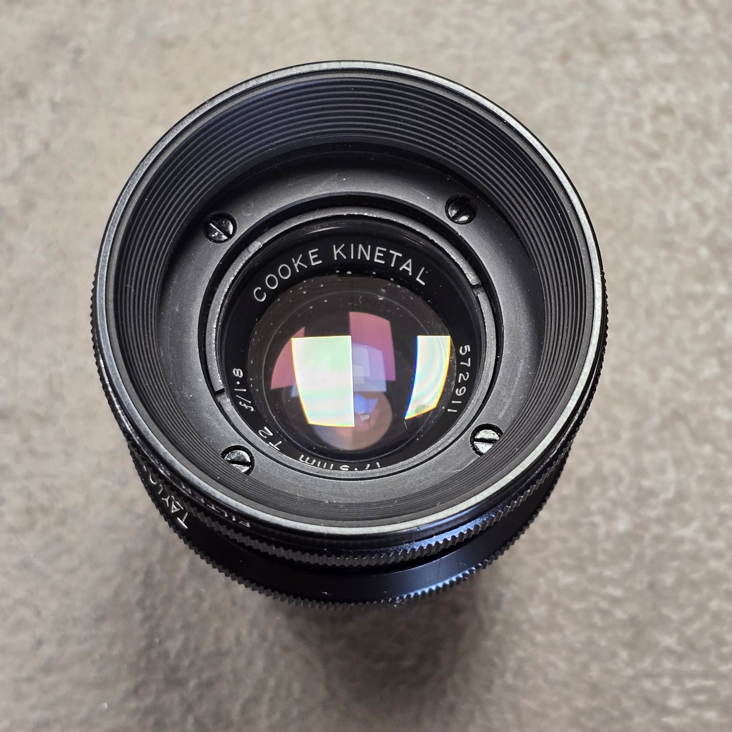 Cooke Kinetal 17.5mm f1.8/T2 Arri Standard Mount S# 572911