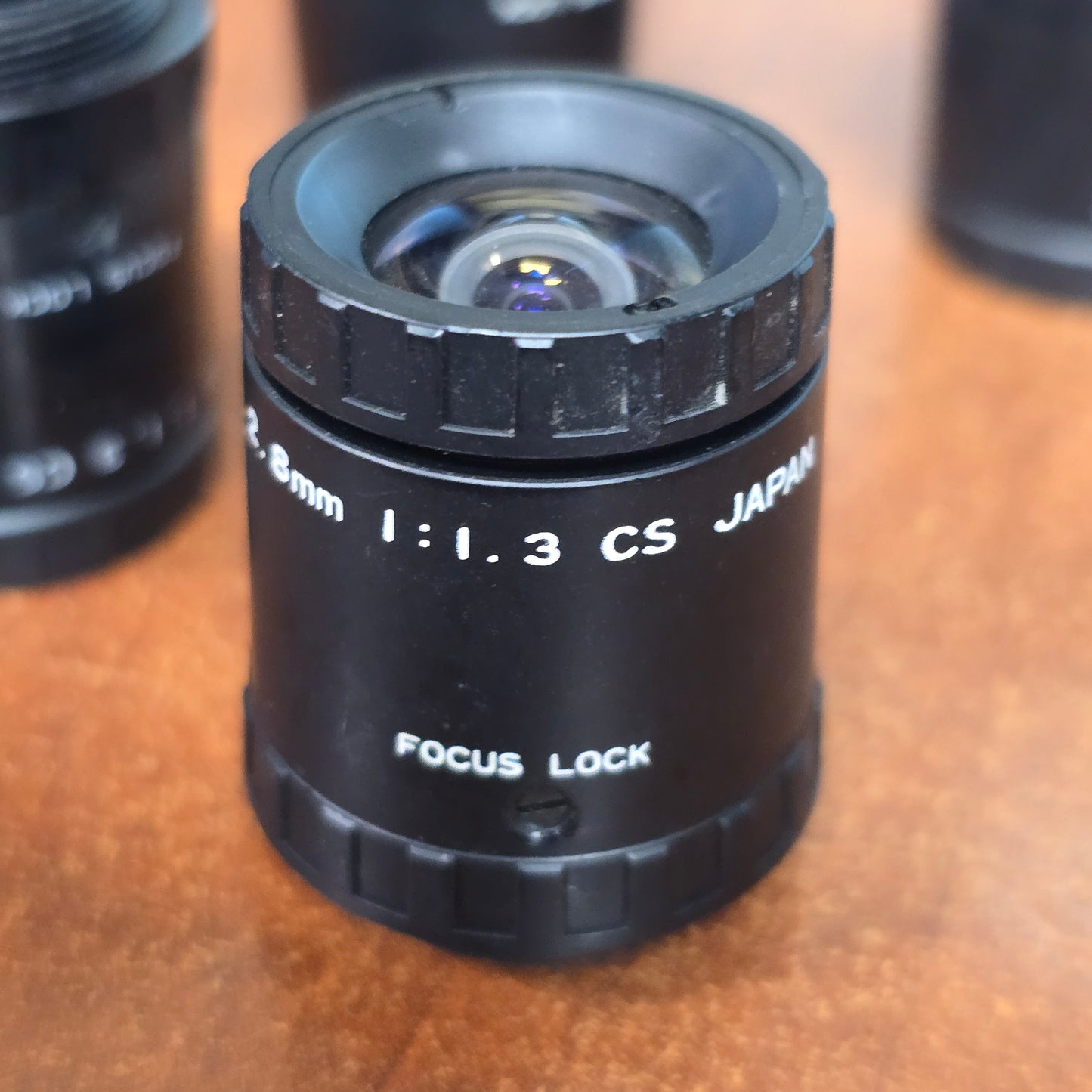 2.8mm 1:1.3 CS C-Mount CCTV Lens ( Lot of 4 )