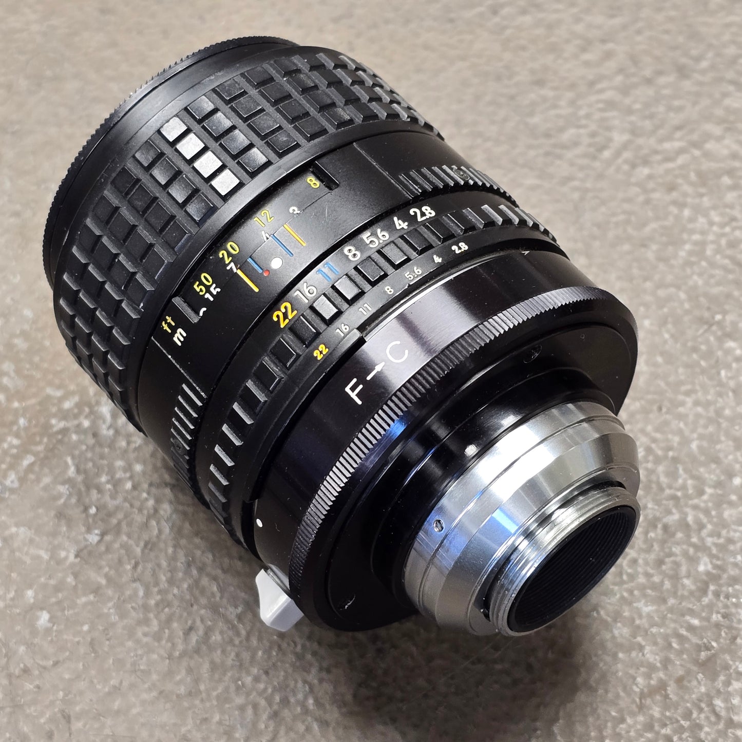 C-Mount to Nikon-F Lens Adapter