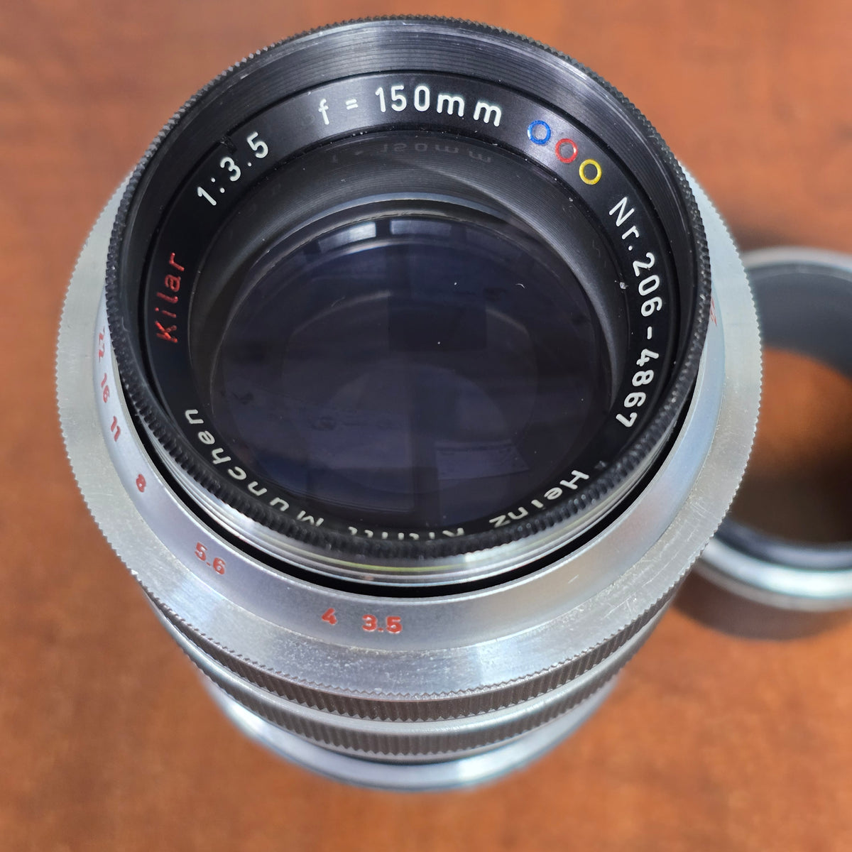 Heinz Kilfitt Munchen - Kilar  150mm f3.5 Arri Standard Mount Macro Lens S# 206-4867