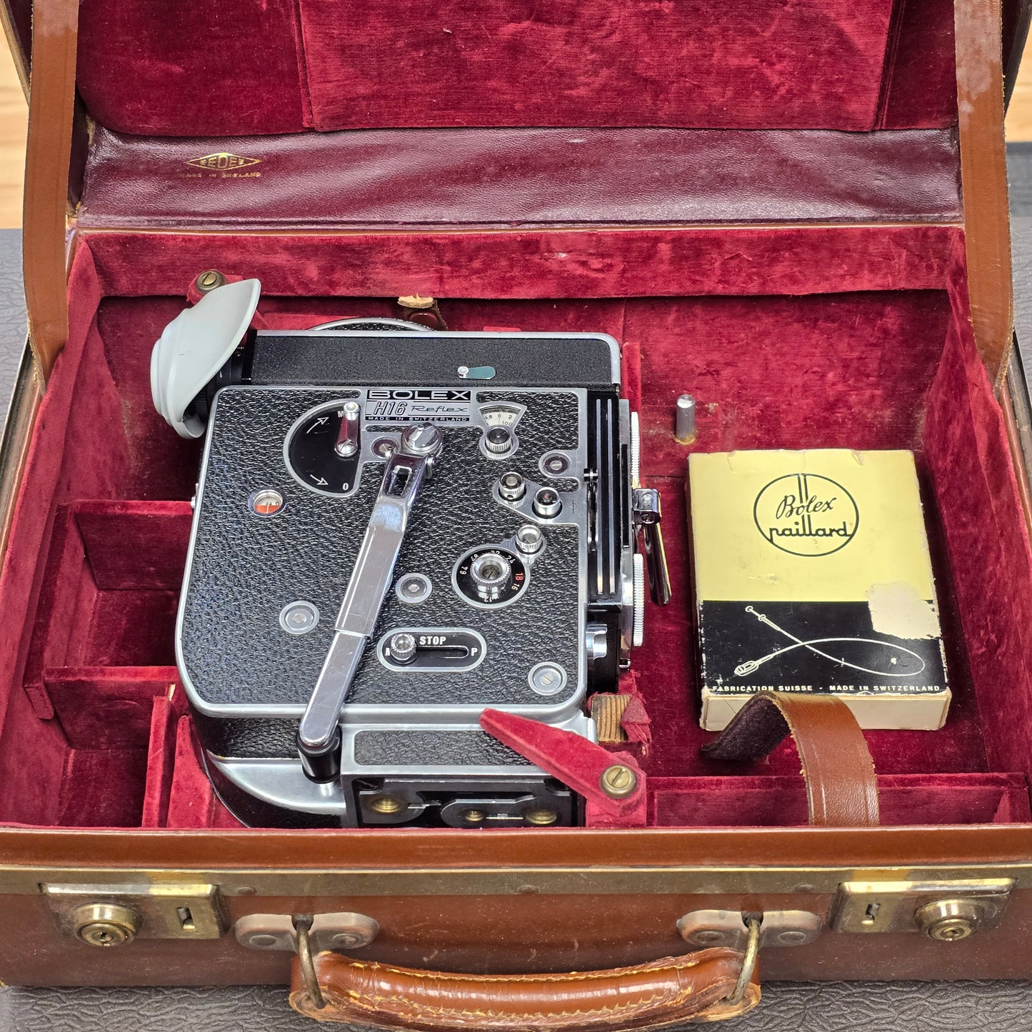 Bolex H16 Rex 4 with 10x Viewfinder S# 217159 With Case & Accessories