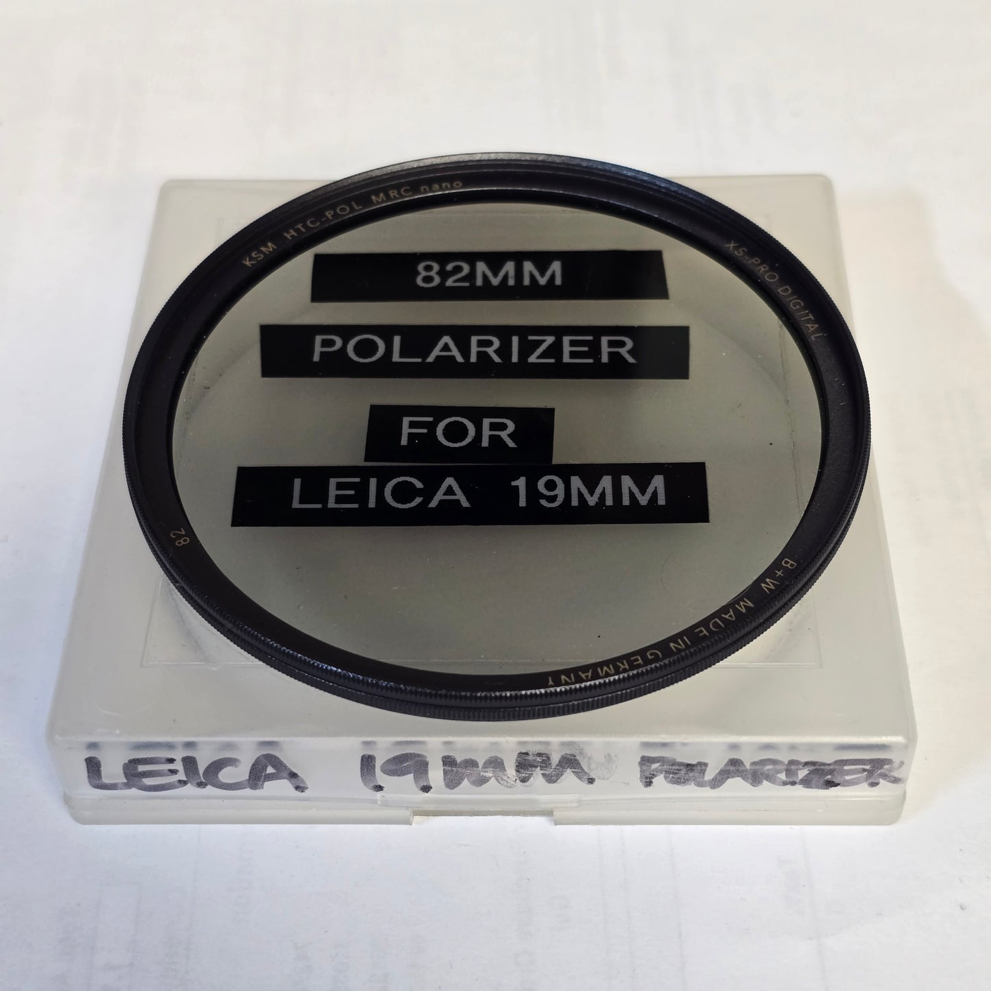 Schneider B+W 82mm Circular Polarizing KSM HTC-POLARIZER MRC Filter XS-Pro Digital