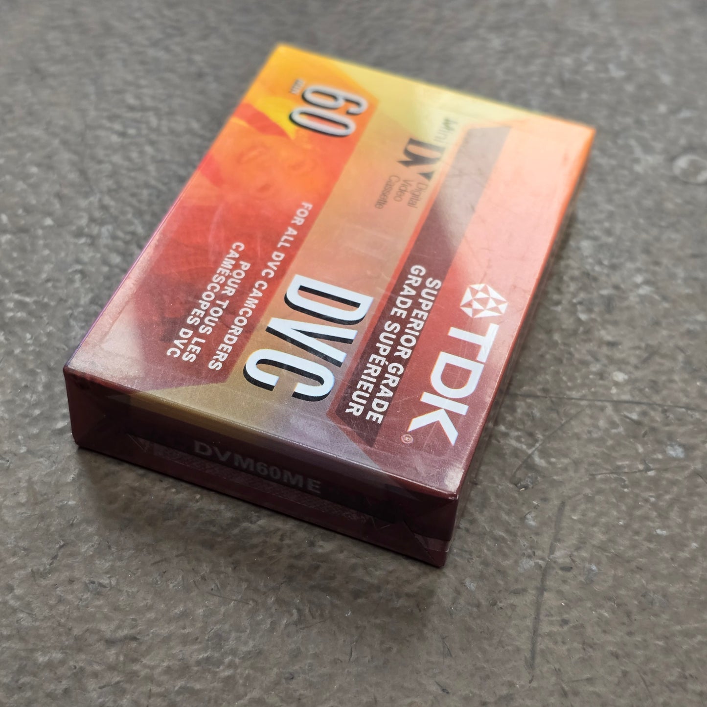 TDK DVM60ME Mini DV Cassette 60 Minutes