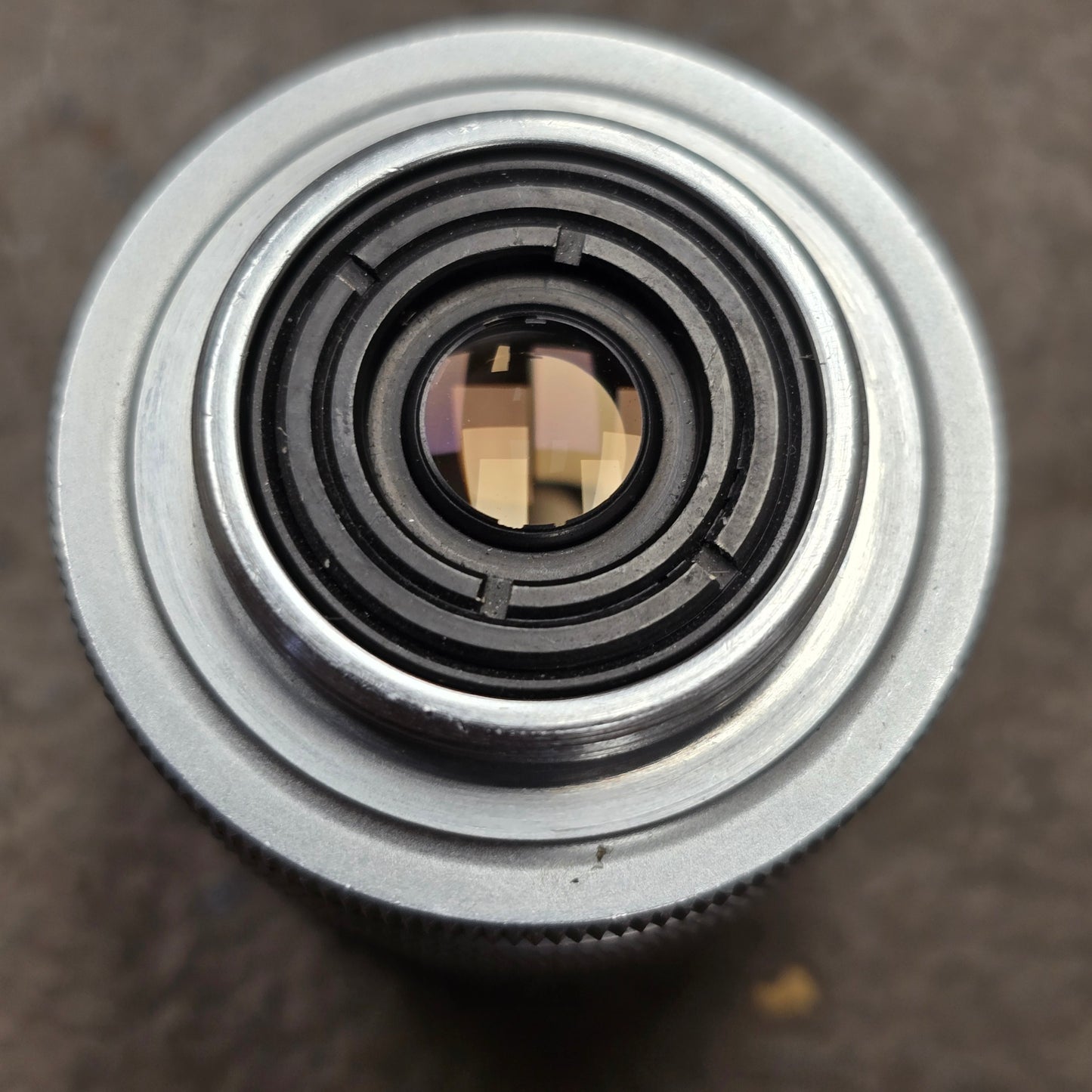 Switar 25mm f1.4 H16RX C-Mount Lens S# 934357 W/ Series 5 Lens Shade