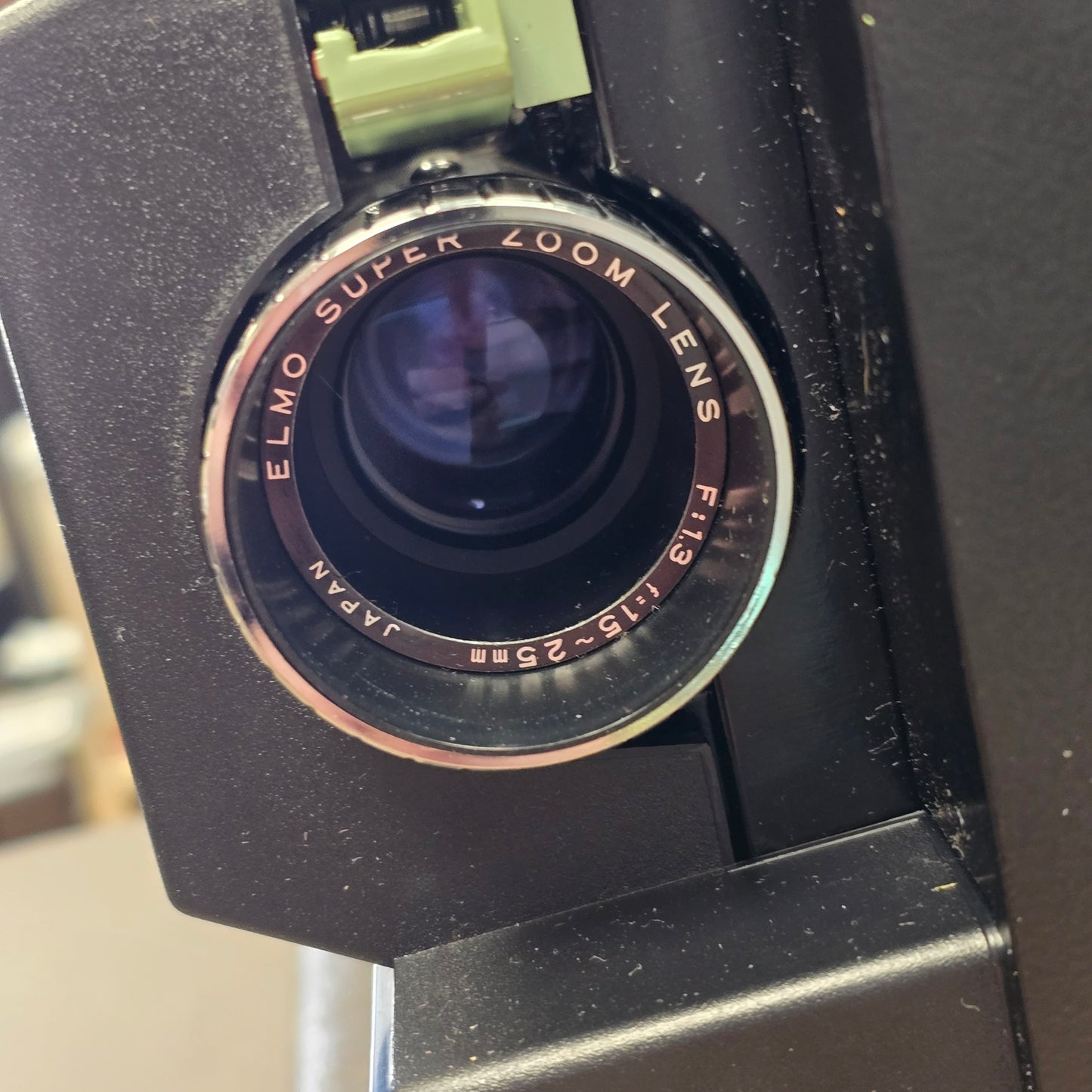 Elmo ST-600 M Super 8mm Sound Projector S# 405210 with Movie Film Promo Reel