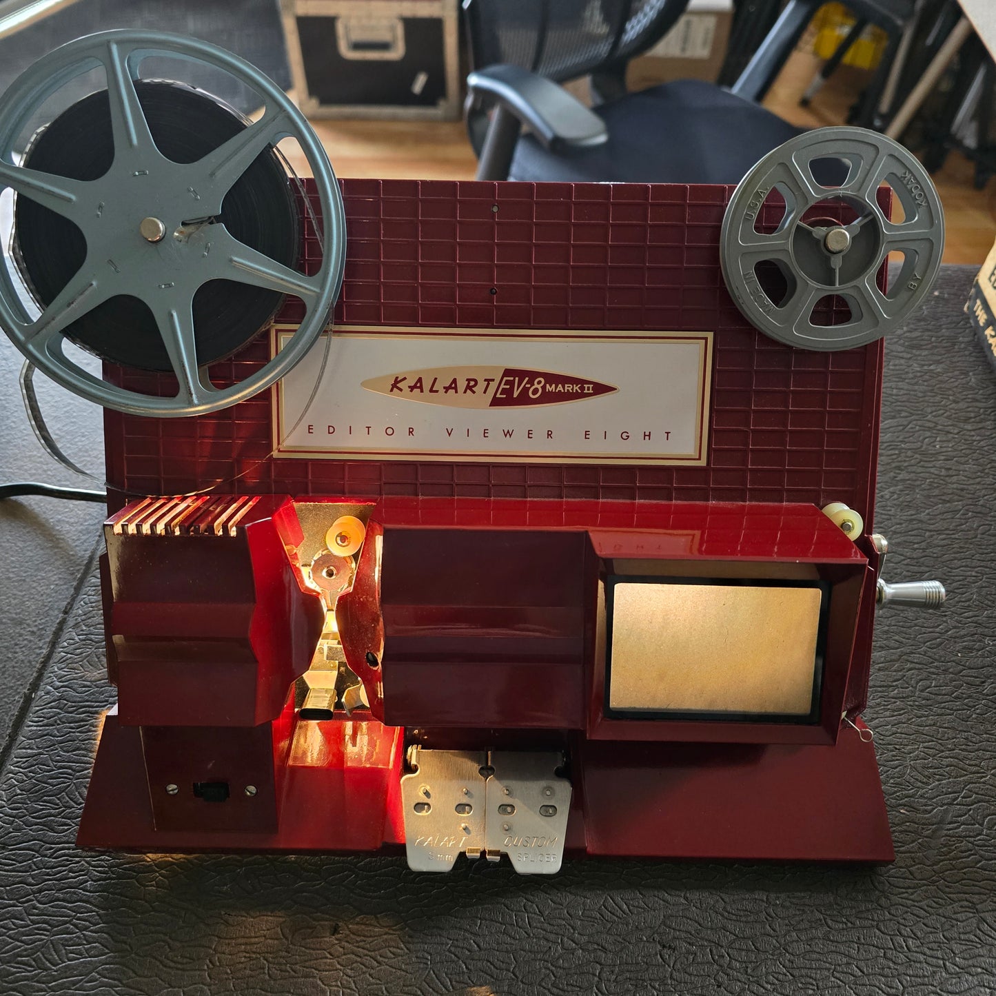 Kalart Editor Viewer Eight Model EV-8 Mark II