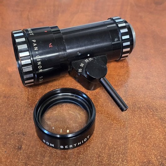 Macro Zoom Attachment for Som Berthiot 17-85mm f3.8 C-Mount Zoom Lens