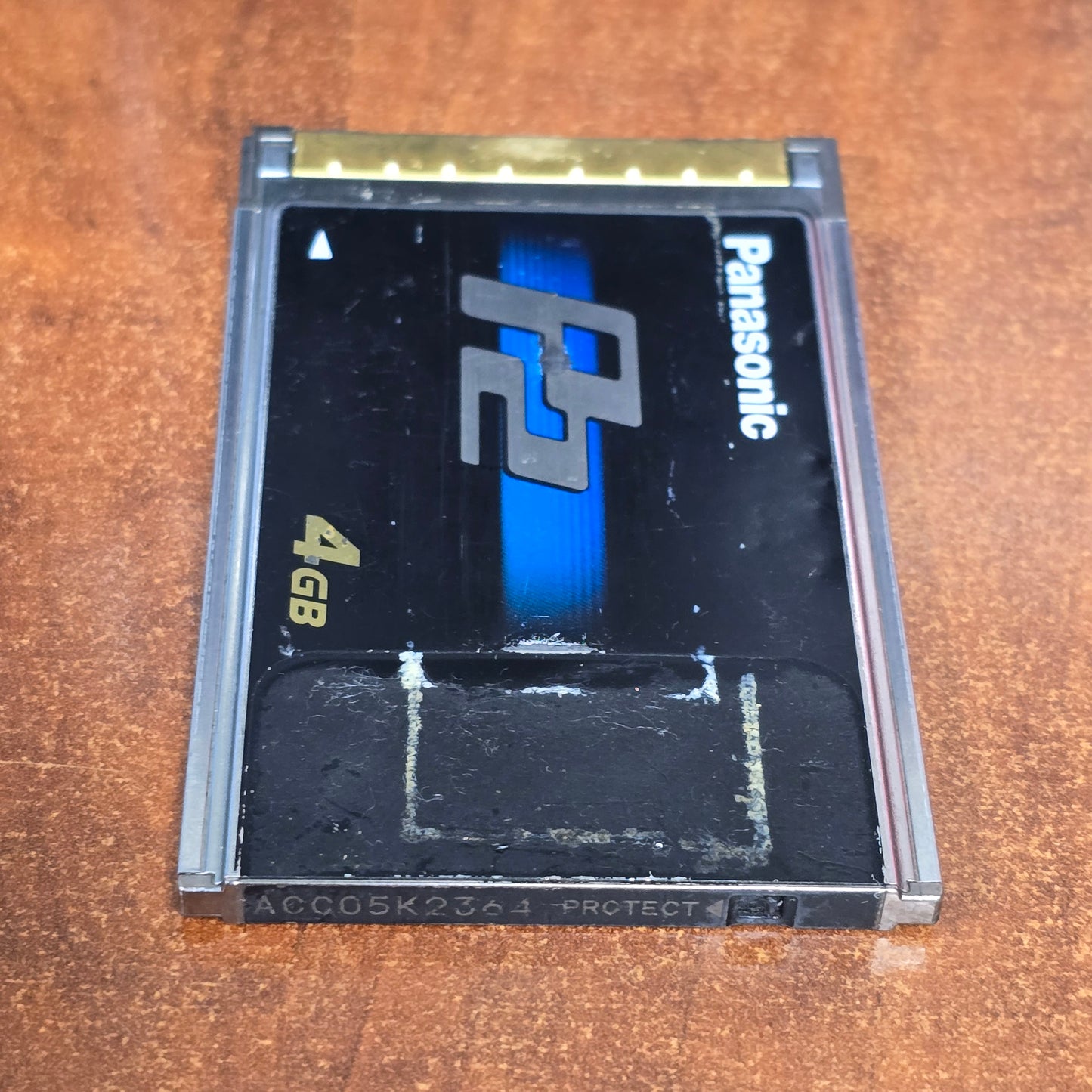 Panasonic 4GB P2 Card ( AJ-P2C004HG ) S# ACC05K2364