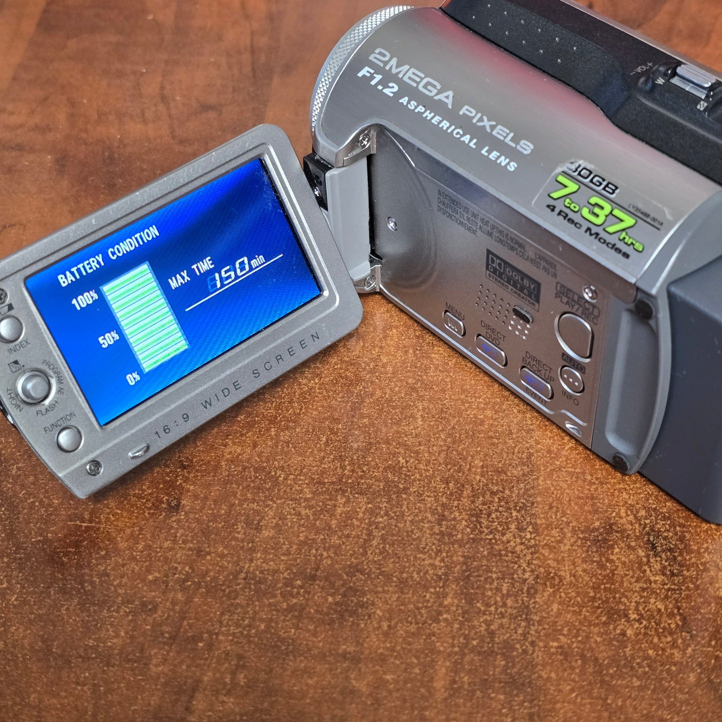 JVC Everio GZ-MG255U Hard Disk Camcorder Package (NTSC) S# 092K2395