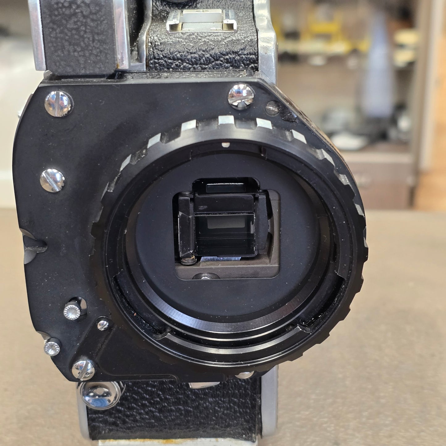 Bolex Super 16 SB Camera body with 13X Viewfinder S# 303332