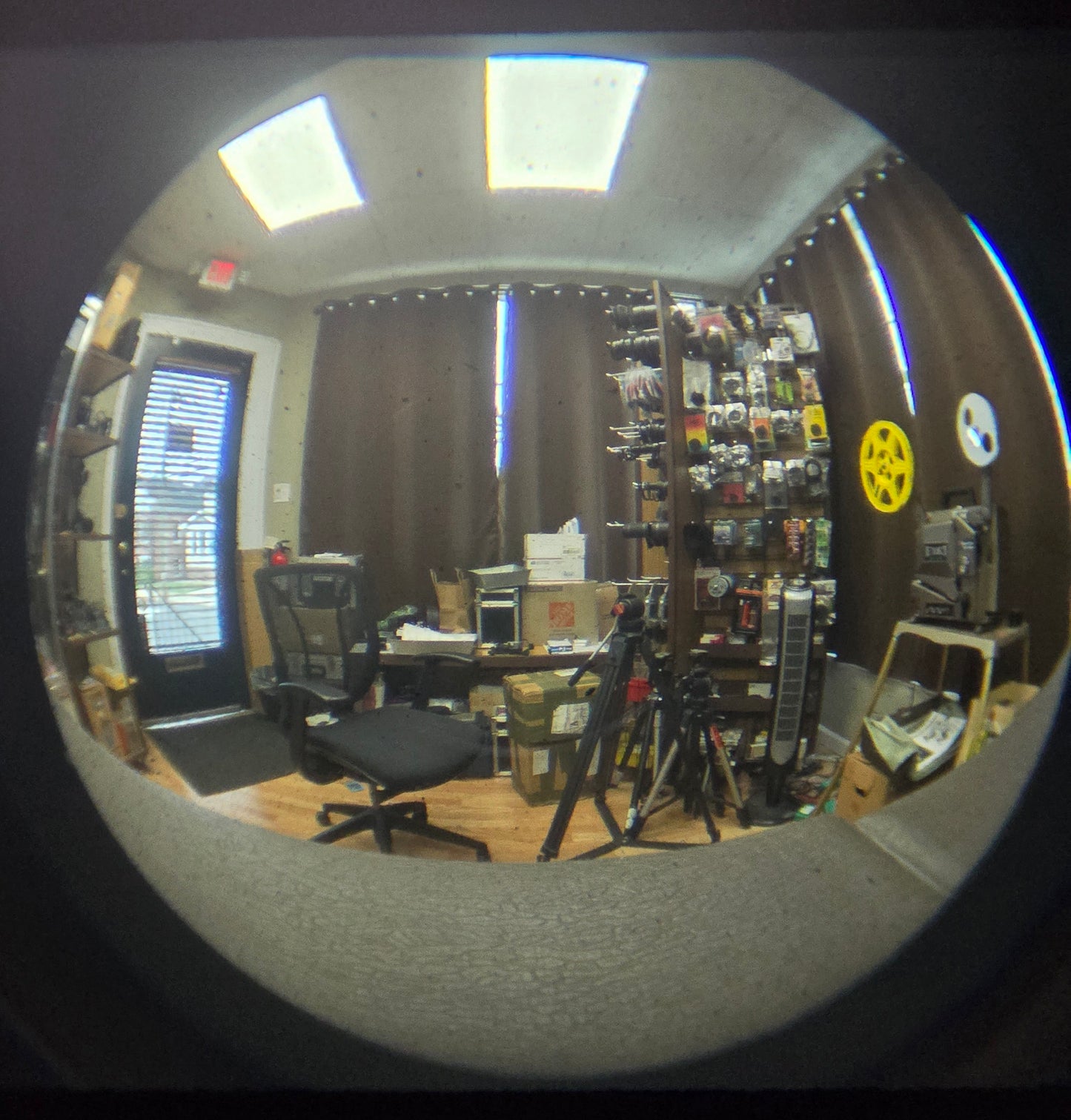 Super Fisheye Macro Lens Adapter 0.25X for 37mm threaded Lens