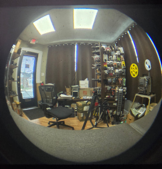 Super Fisheye Macro Lens Adapter 0.25X for 37mm threaded Lens