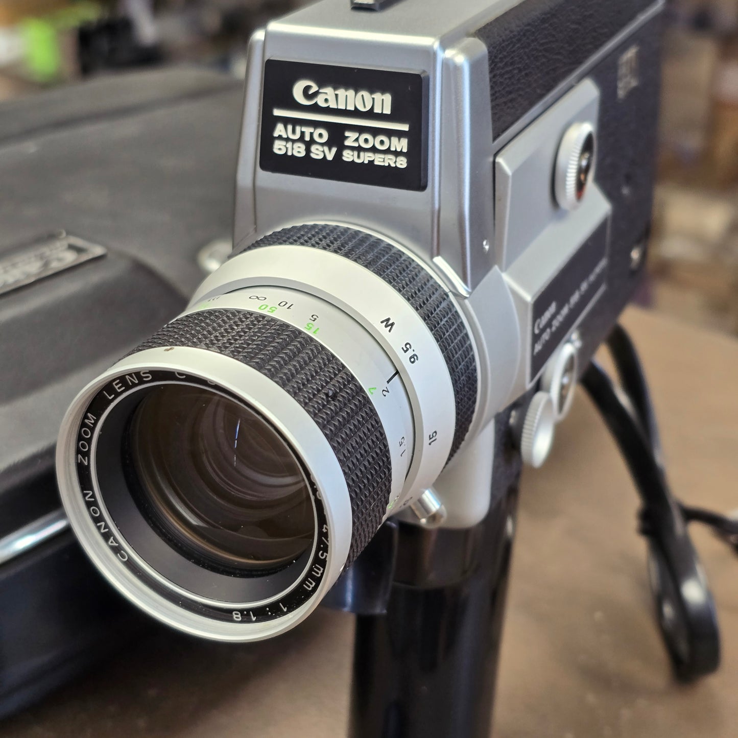Canon 518 Auto Zoom SV (Special Version) Super 8mm Camera S# 196907