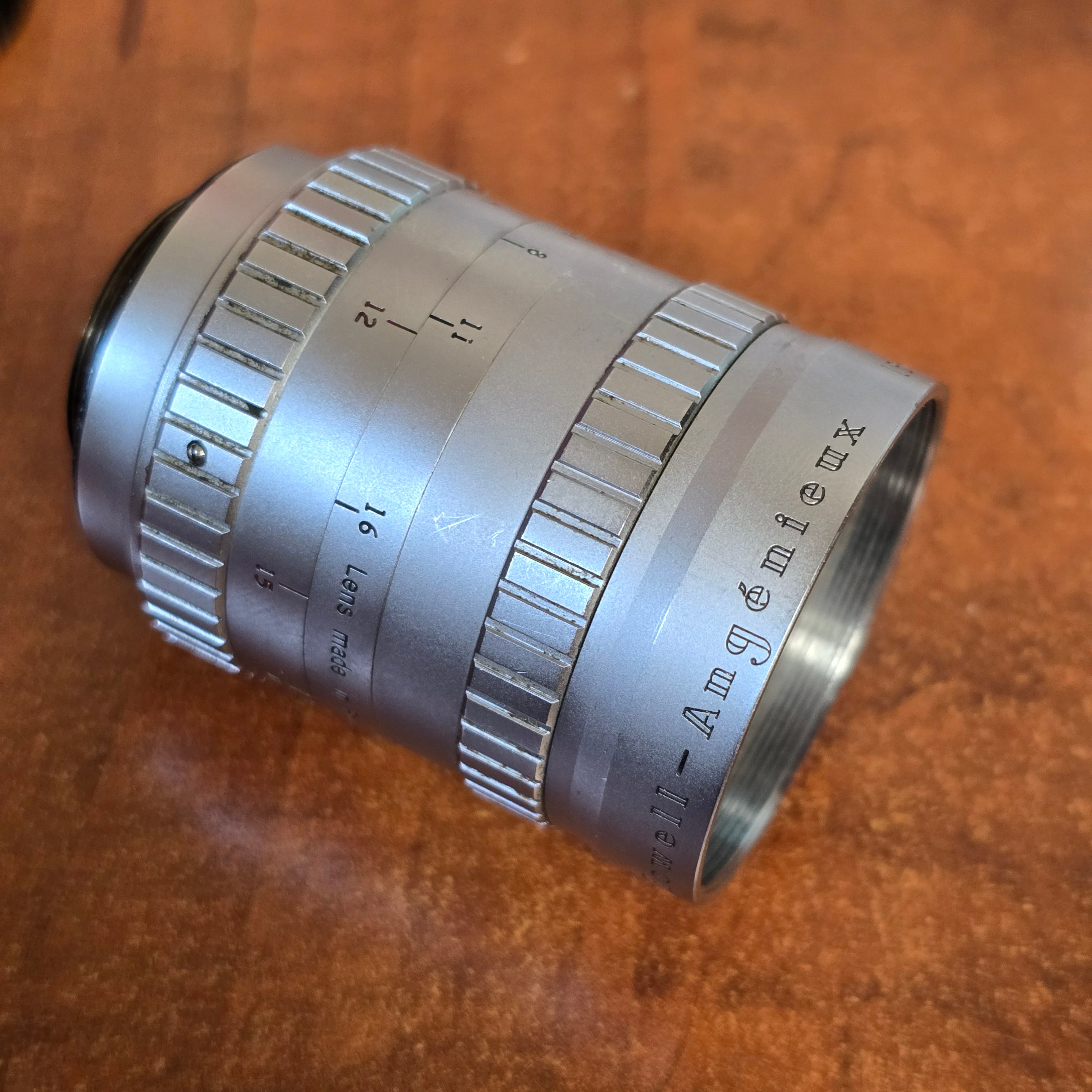 Bell And Howell - Angenieux 15mm f1.3 C Mount lens S# 790847 – Du