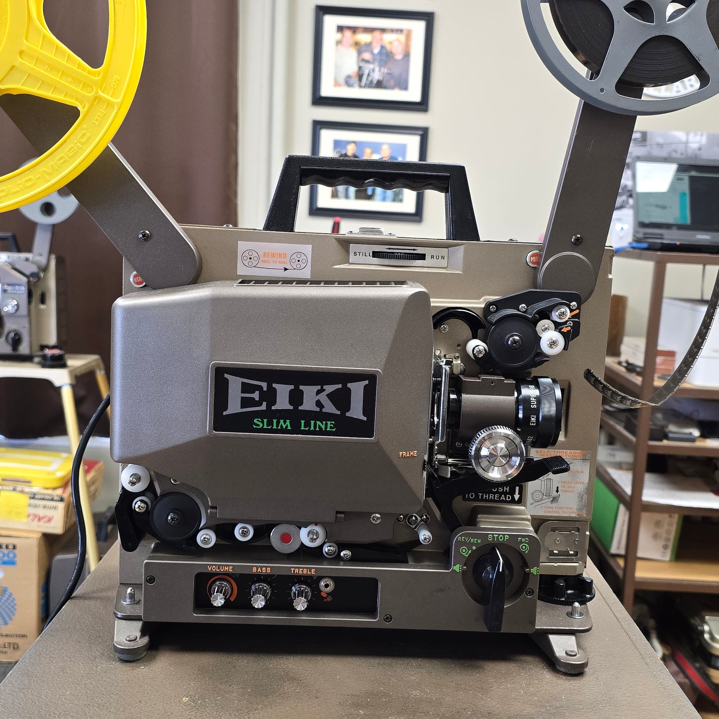 Eiki SNT-O / 3585 Slim Line 16mm Autoload Sound Projector S# 28915