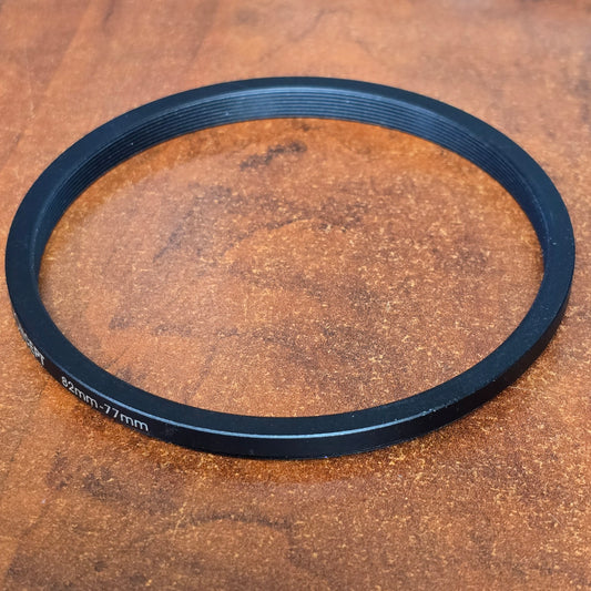 82mm - 77mm Step Down Ring