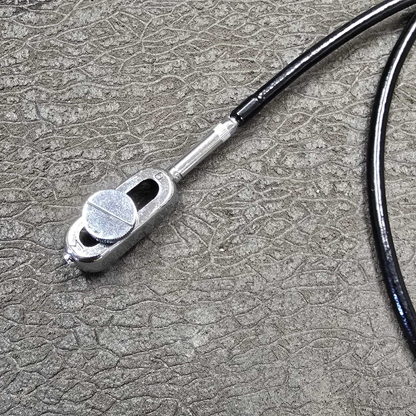 Bolex Cloth Cable release 28" with Side Adapter socket