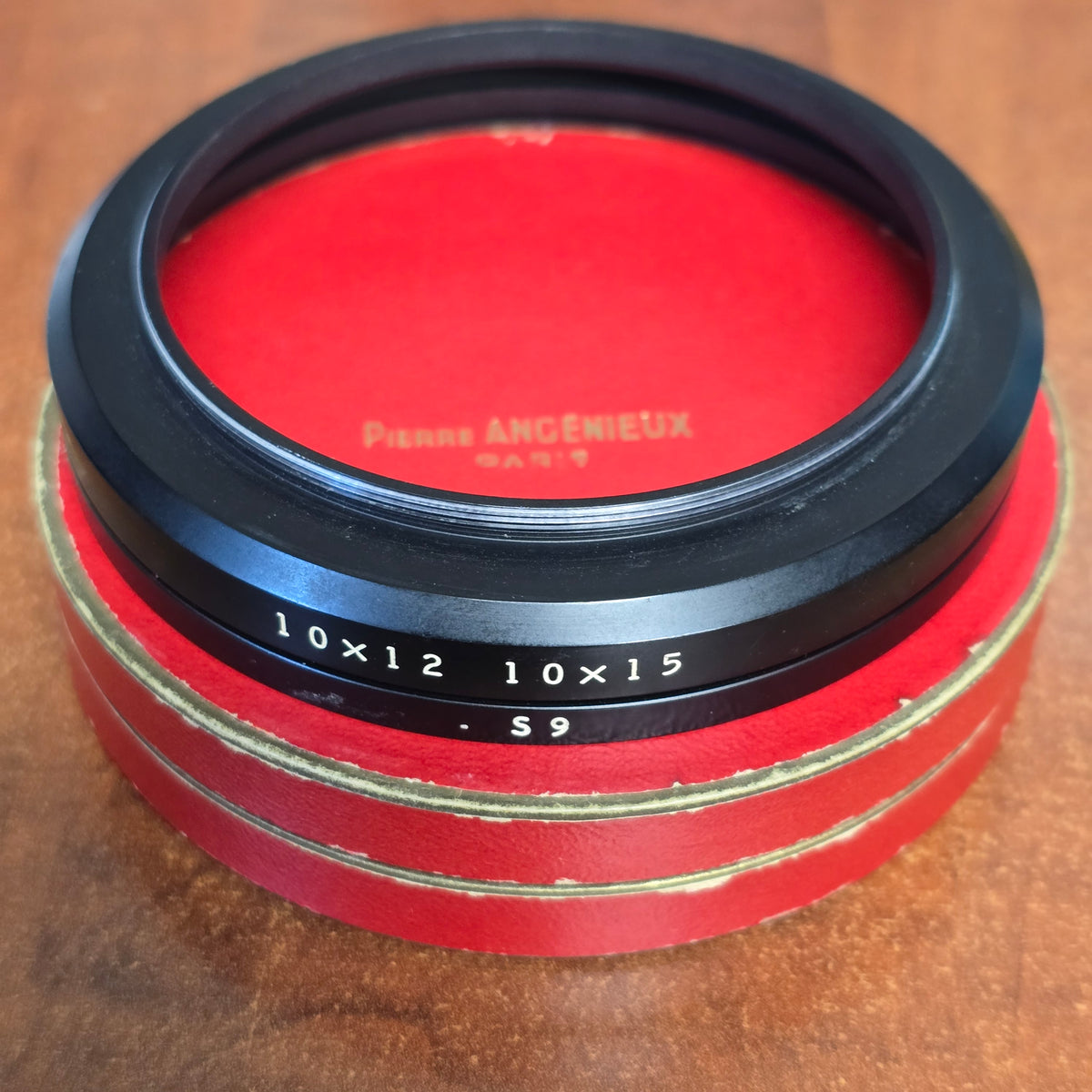 Angenieux Adapter & Retaining ring for Series 9 Filters ( 72mm ) with S9 UV Filter