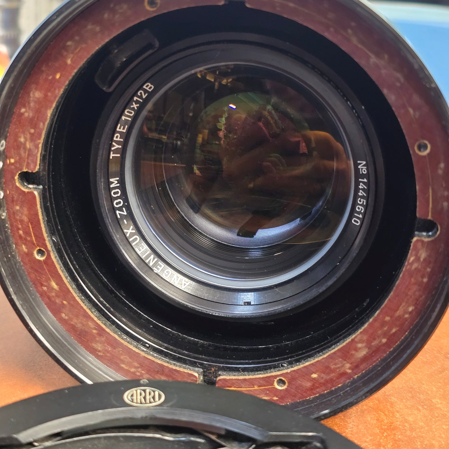 Arriflex 16BL Angenieux 12-120mm T2.1 HEC Coated Zoom Lens Type 10x12B in Blimp Housing S# 1445610