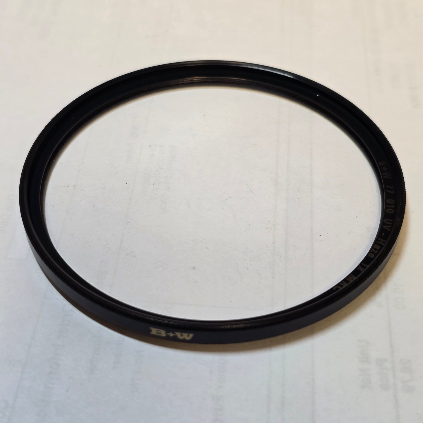 Schneider B&W 77mm  010 UV-Haze 1x MRC Filter