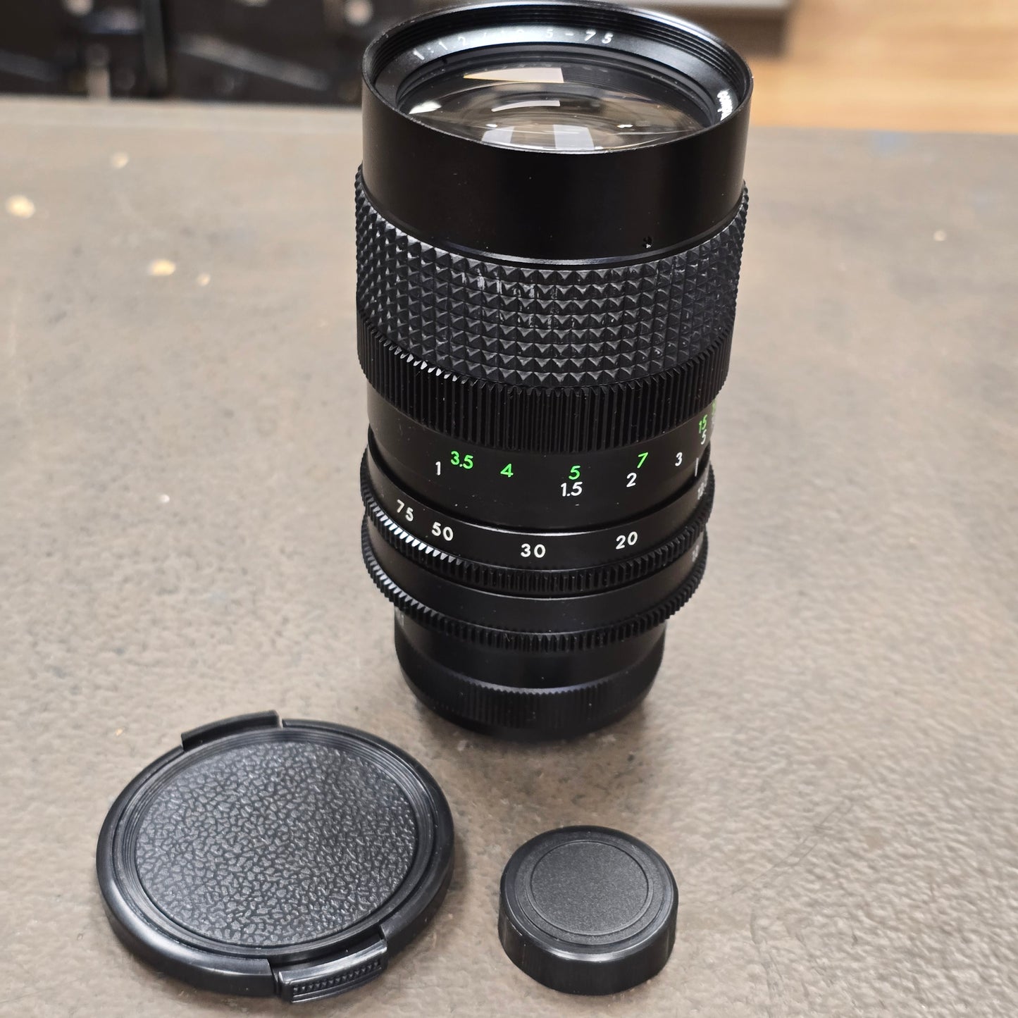 Computar 12.5-75mm f1.2 C-Mount TV Zoom Lens S# 128611