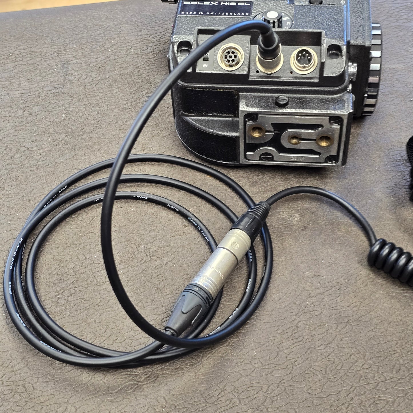 Bolex EL Power Cable- 4-pin Female Tuchel (Amphenol) - 4-pin Male XLR