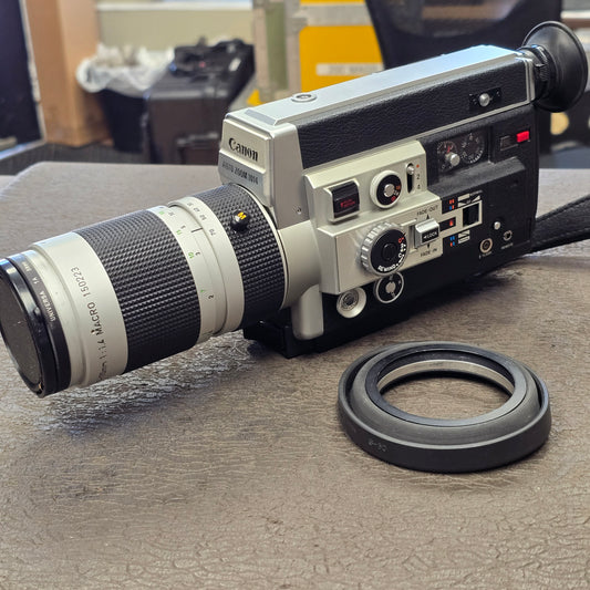 Canon 1014 Auto Zoom Electronic Super 8mm Camera S# 146964-150223