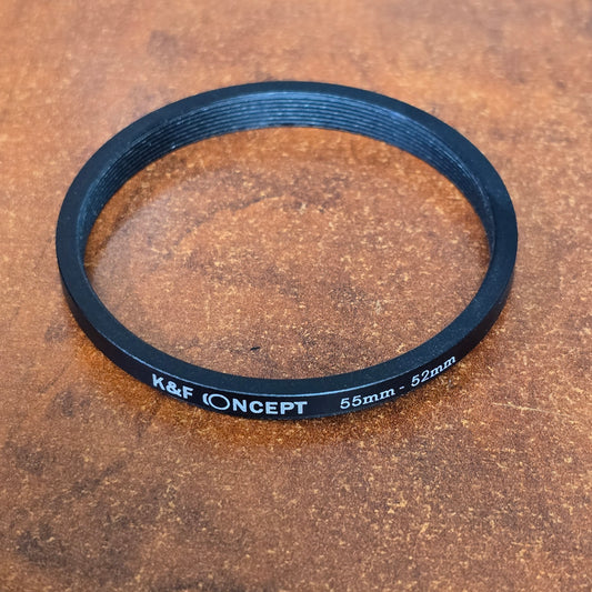 55mm - 52mm Step Down Ring