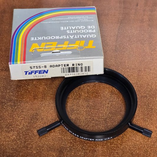 Tiffen 57SS-8 Adapter Ring ( 57mm Slip Style Series 8 )