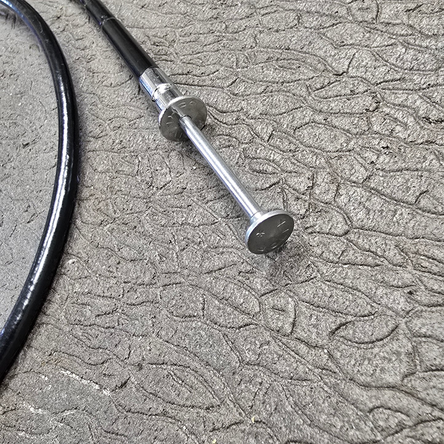 Bolex Cloth Cable release 28" with Side Adapter socket