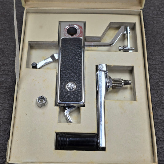 Bolex Rex-O-Fader with Winding Crank Long Knob