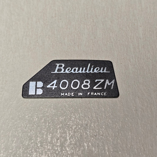 Beaulieu Skinplate Type LP for 4008 ZM