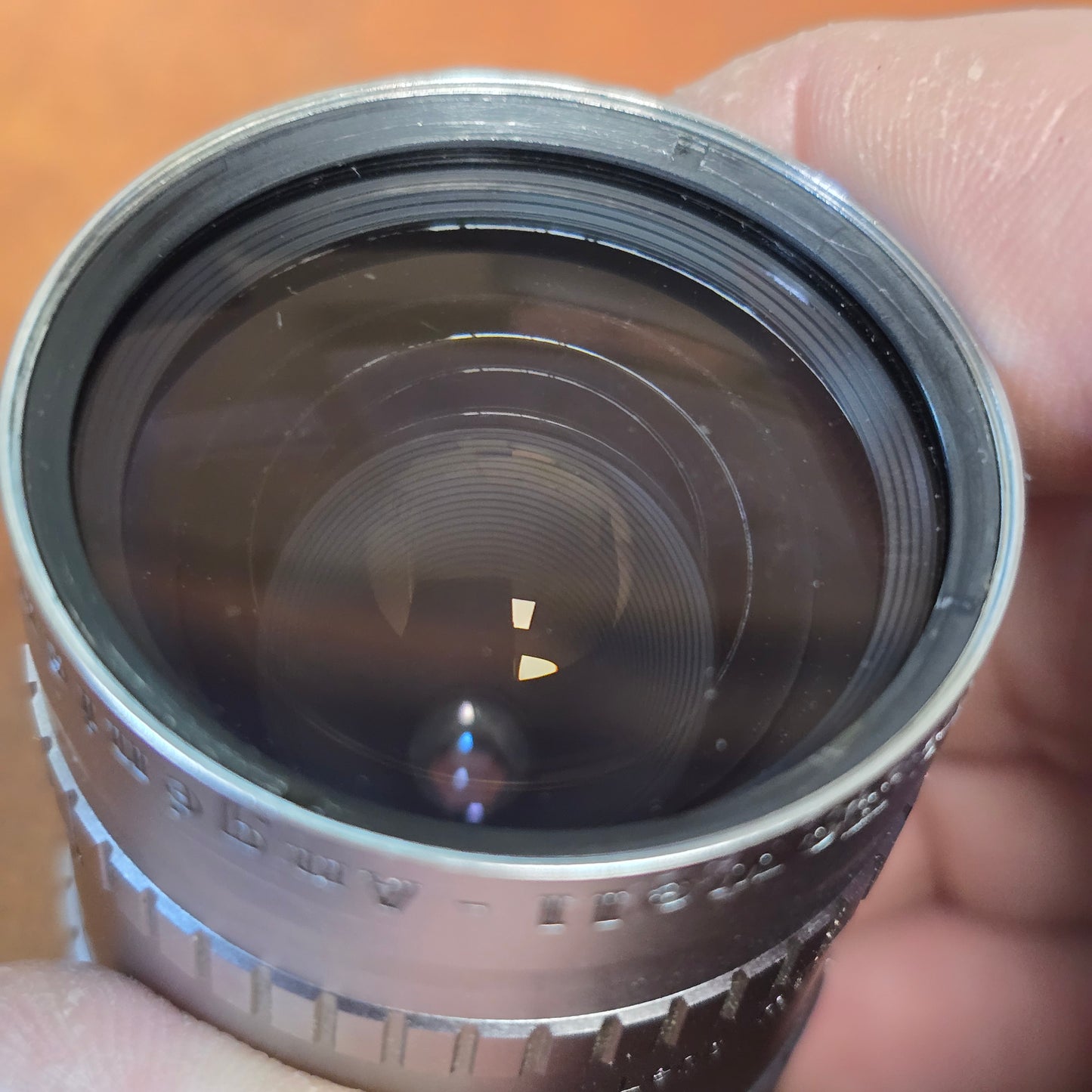 Bell & Howell-Angenieux 10mm F1.8 Retrofocus Lens C-Mount S# 960482