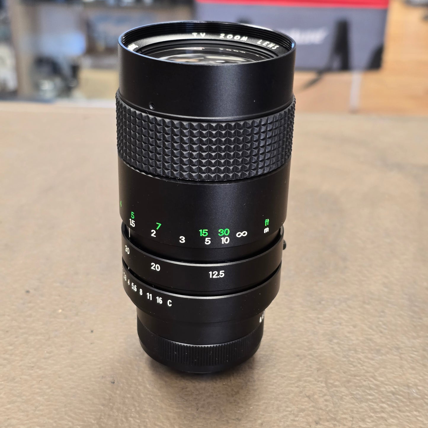 Computar 12.5-75mm f1.2 TV Zoom C-Mount Lens S# 313132