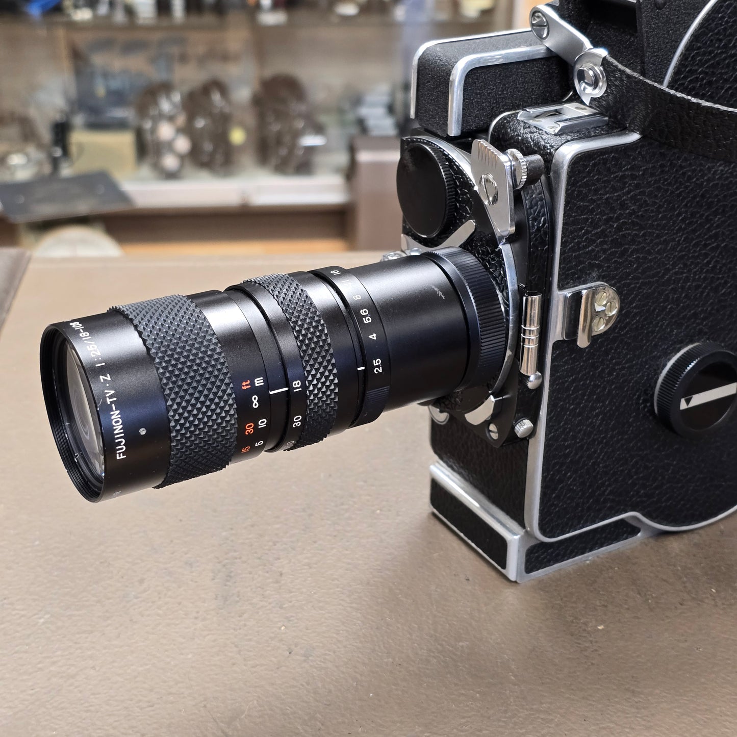 Fujinon-TV 18-108mm t/2.5 C6X18 C-Mount Zoom Lens S# 513893