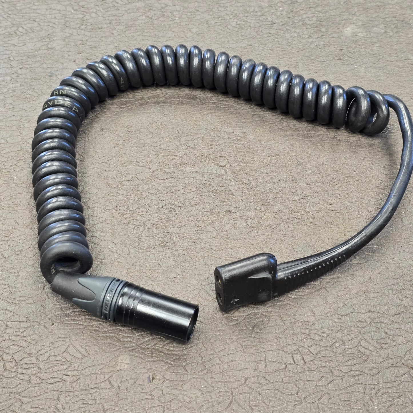 Arri S / Arri S/B Coiled Power Cable to 4-pin Male XLR (used)