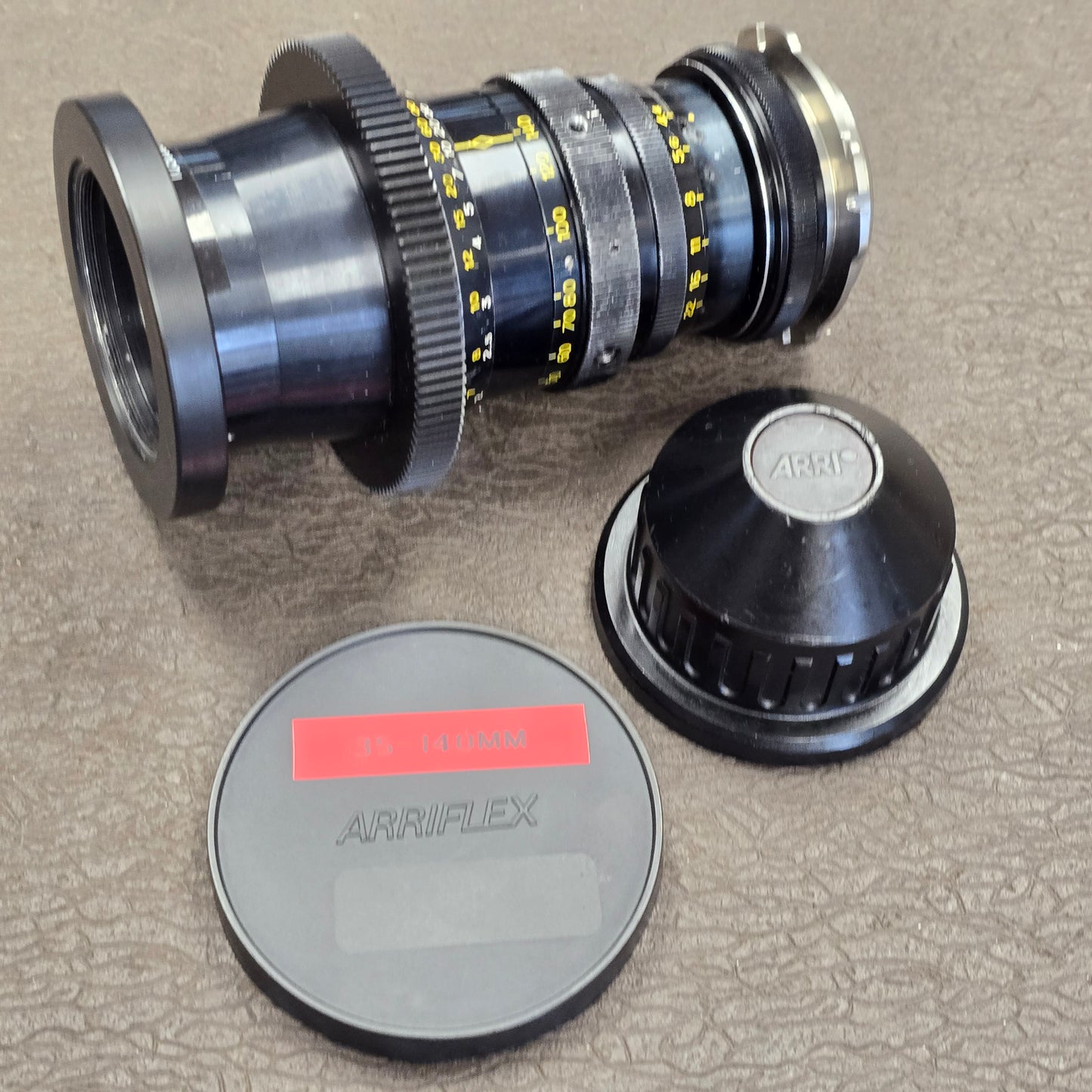 Angenieux 35-140mm T4.4 PL Mount Zoom Lens S# 1036338 With Case