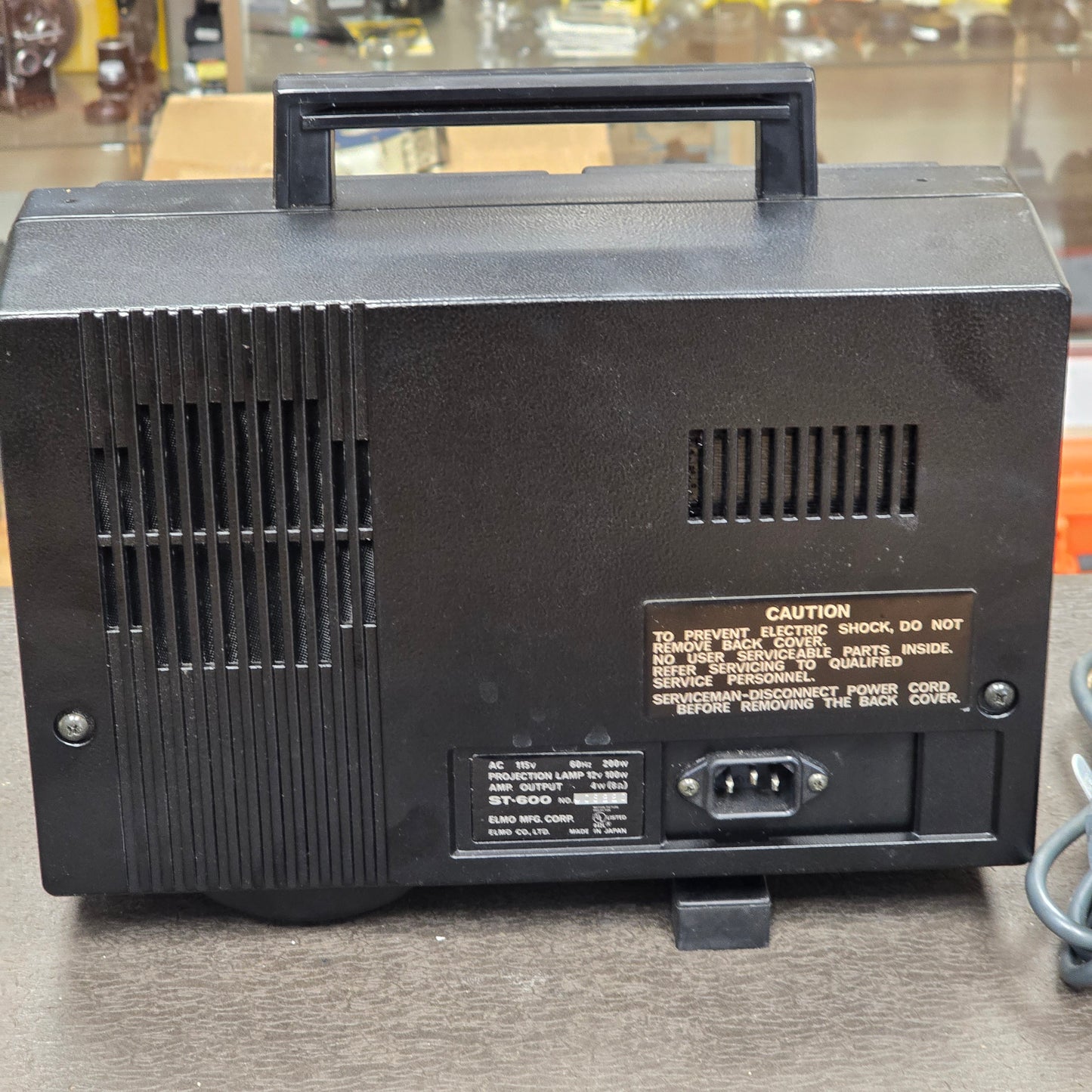 Elmo ST-600 M Super 8mm Sound Projector S# 408228
