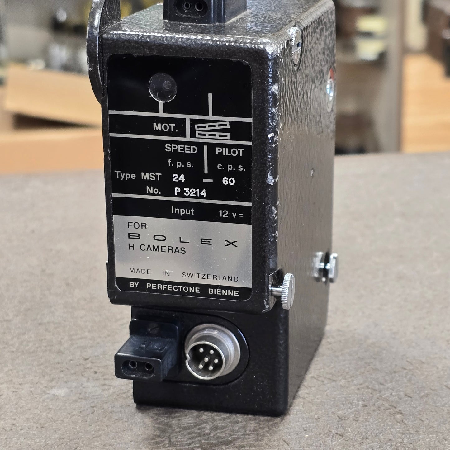 Bolex MST 24FPS Motor for H16 Cameras ( 6-Pin ) S# P3214